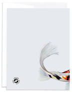 J6R6 - Koi Fish Blank Card