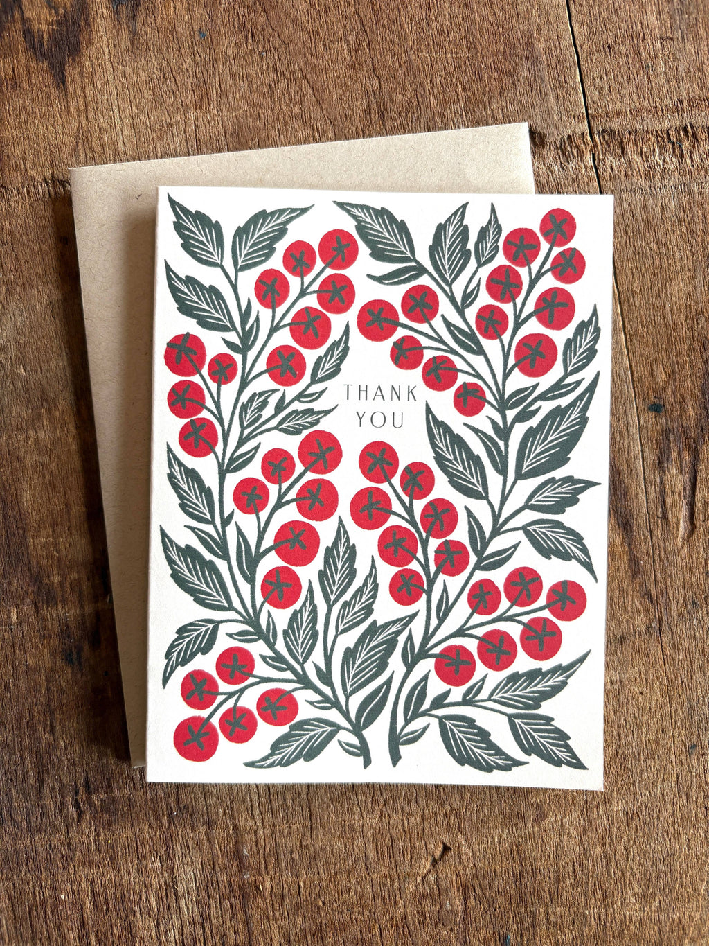 Katharine Watson - "Thank You," Greeting Card