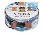 HITOTOKI by KING JIM - SODA transparent Masking Tape: Peach