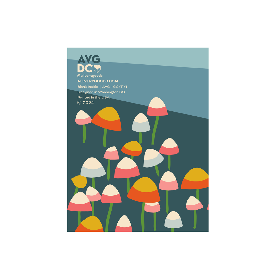 All Very Goods - Greeting Card - Thank You Flowers
