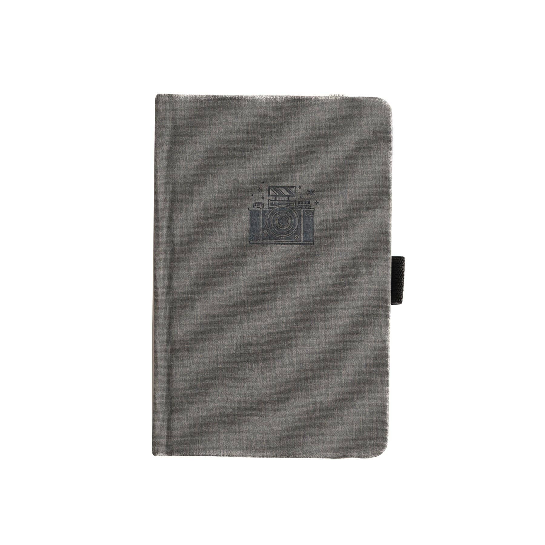 Archer and Olive - Vintage Camera Dot Grid Notebook B5