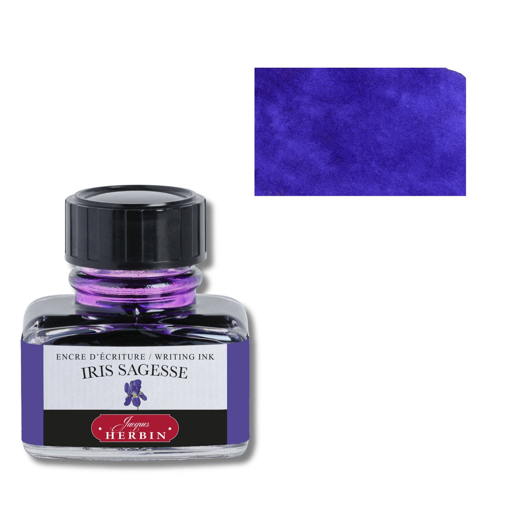 Herbin Fountain Pen Ink 30ml Bottle, Cacao du Bresil (Brazilian Cocoa)