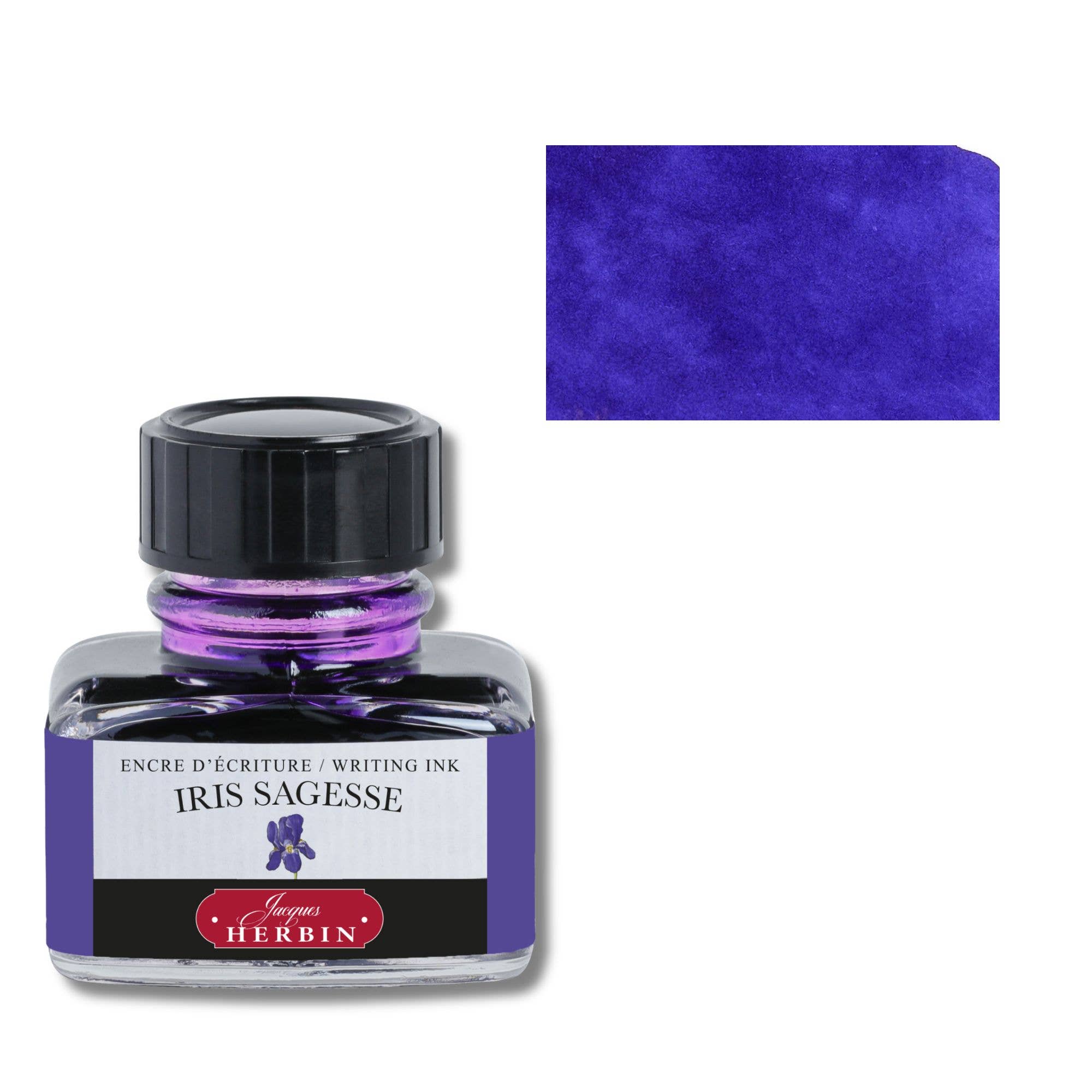 Herbin Fountain Pen Ink 30ml Bottle, Cacao du Bresil (Brazilian Cocoa)