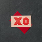 Etc. Letterpress - XO Mini Card