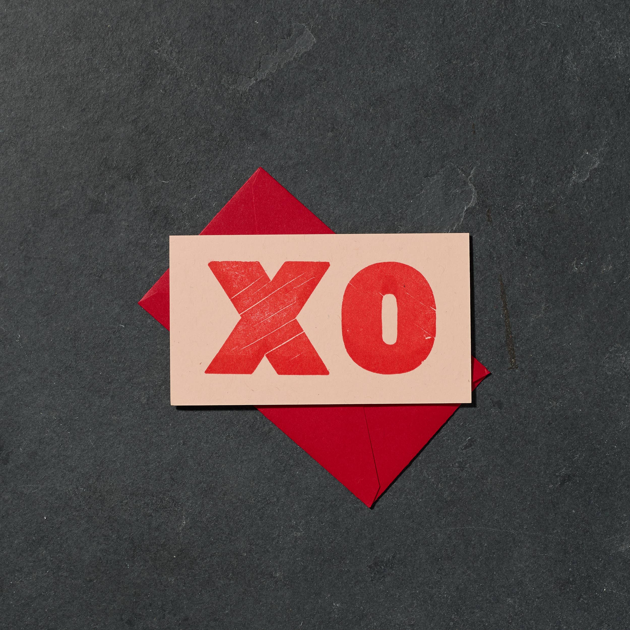 Etc. Letterpress - XO Mini Card