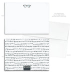 UncommonWares - Eyeglasses Watercolor Panel Note Cards