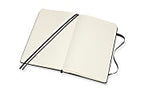 Moleskine Classic Expanded Hard Cover Notebook, 5" x 8-1/4", Ruled, 400 Pages, Black