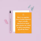 Paloma Paper Co. - Adult Injuries | Funny Birthday Card