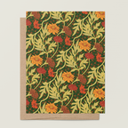 re:mused studio - Zinnia A2 Greeting Card