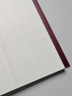 Cloth & Paper - Perfect Bound Notebook | HP Classic: Executive | Cafe Noir