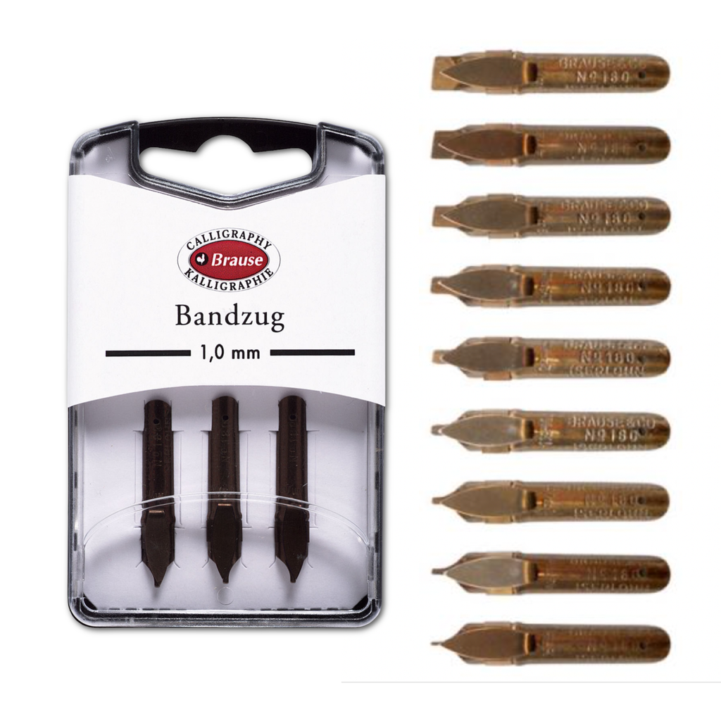 Brause Calligraphy Nib - Bandzug - 7 Sizes: 2.5mm