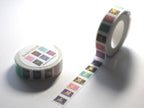 LA PAPER LOVER - Bookworm book lover gift Books washi tape glittery