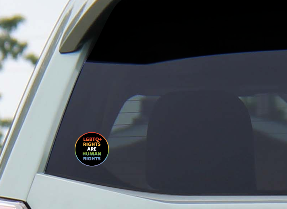 Discovery Stickers - LGBTQ+ Rights Are Human Rights