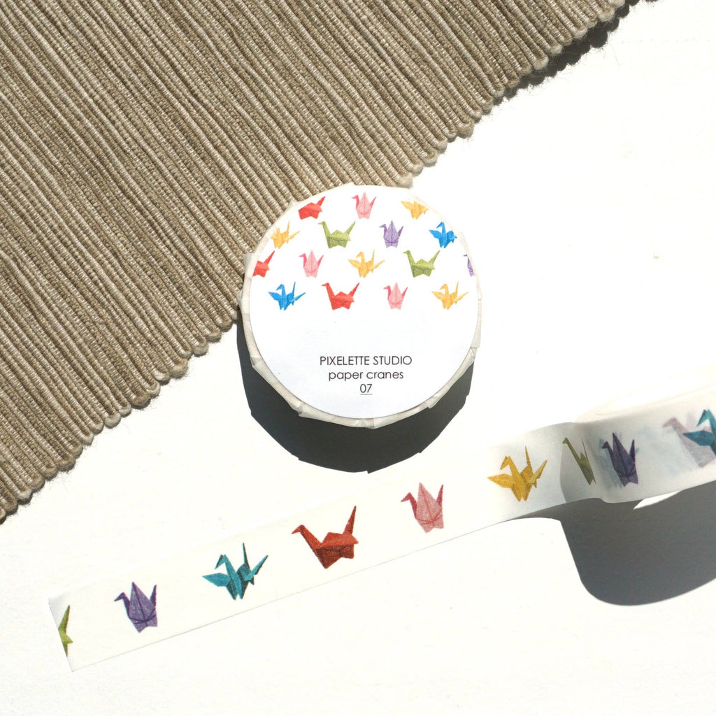 Pixelette Studio - Paper Crane Washi Tape