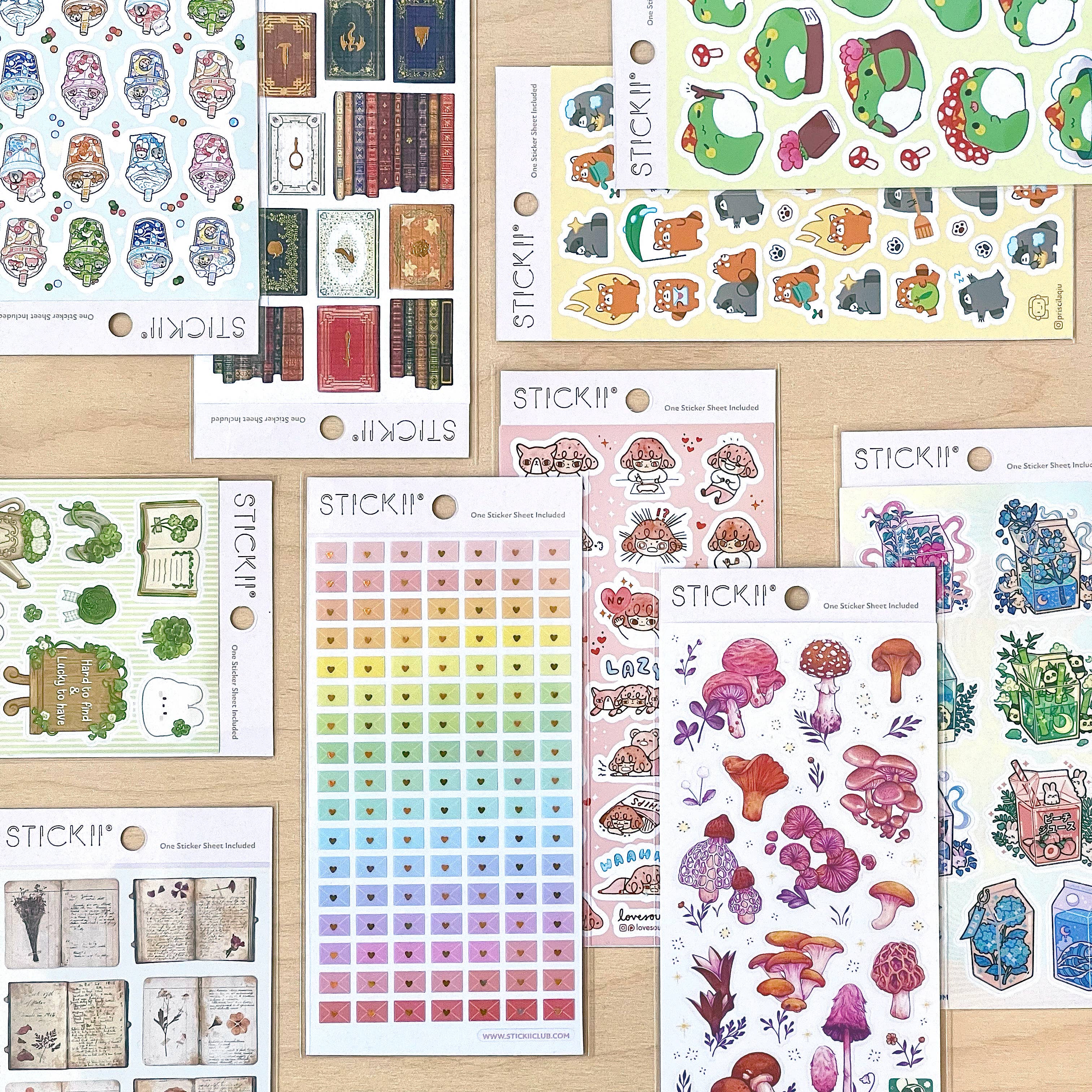 STICKII - Fairytale Library Sticker Sheet