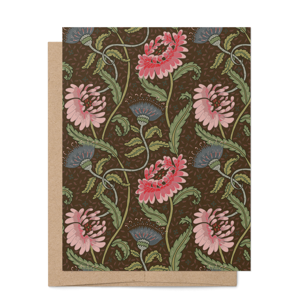 re:mused studio - Thistle Mum A2 Greeting Card