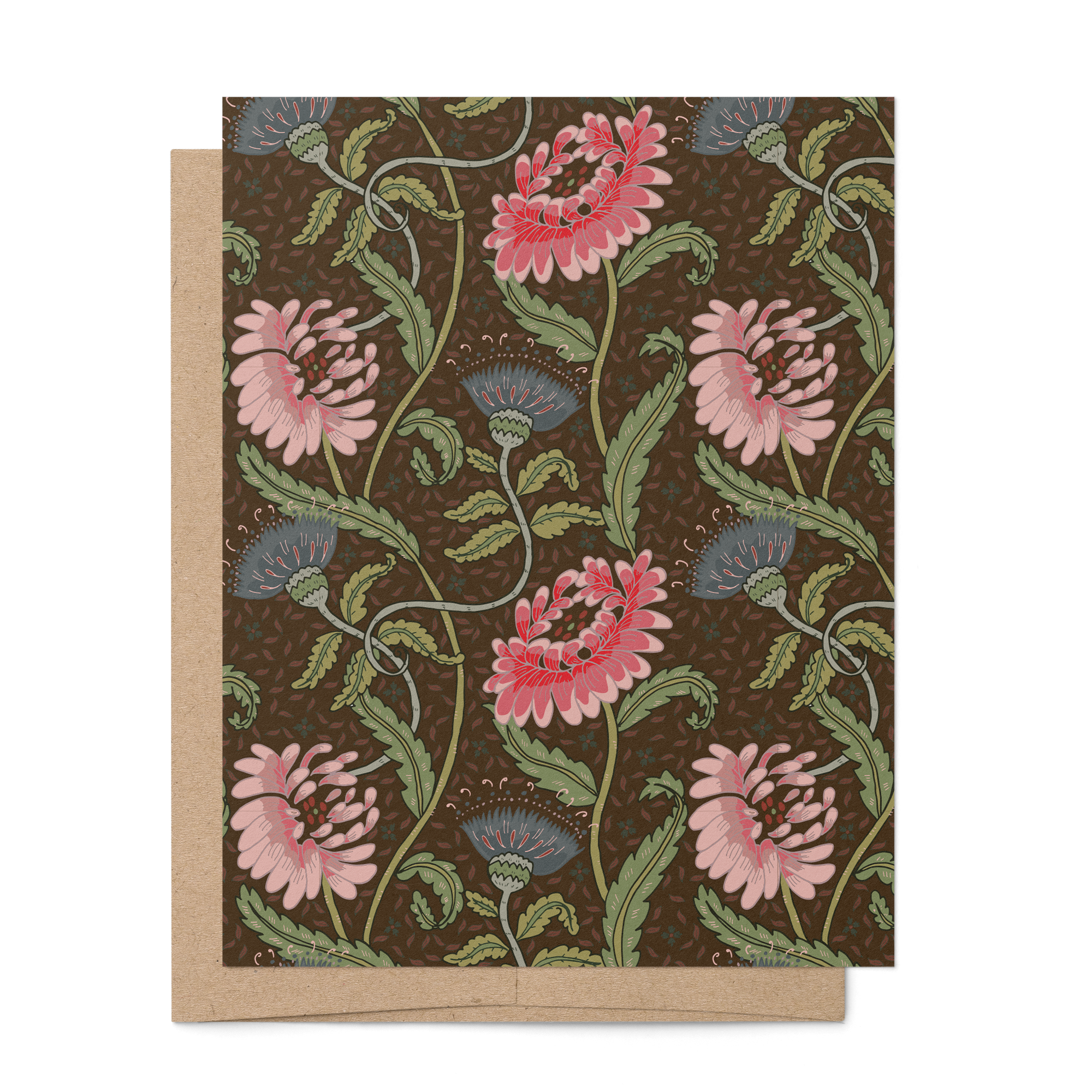 re:mused studio - Thistle Mum A2 Greeting Card