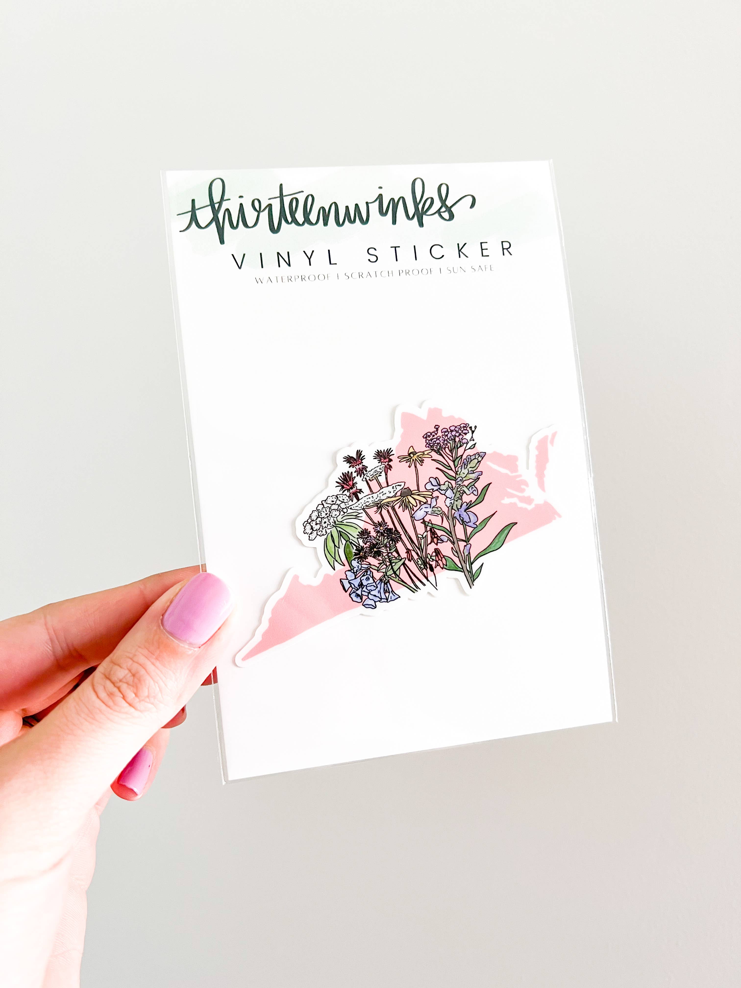 Thirteenwinks - Virginia Wildflower Sticker
