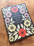 Katharine Watson - "Happy Birthday to My Best Friend," Greeting Card