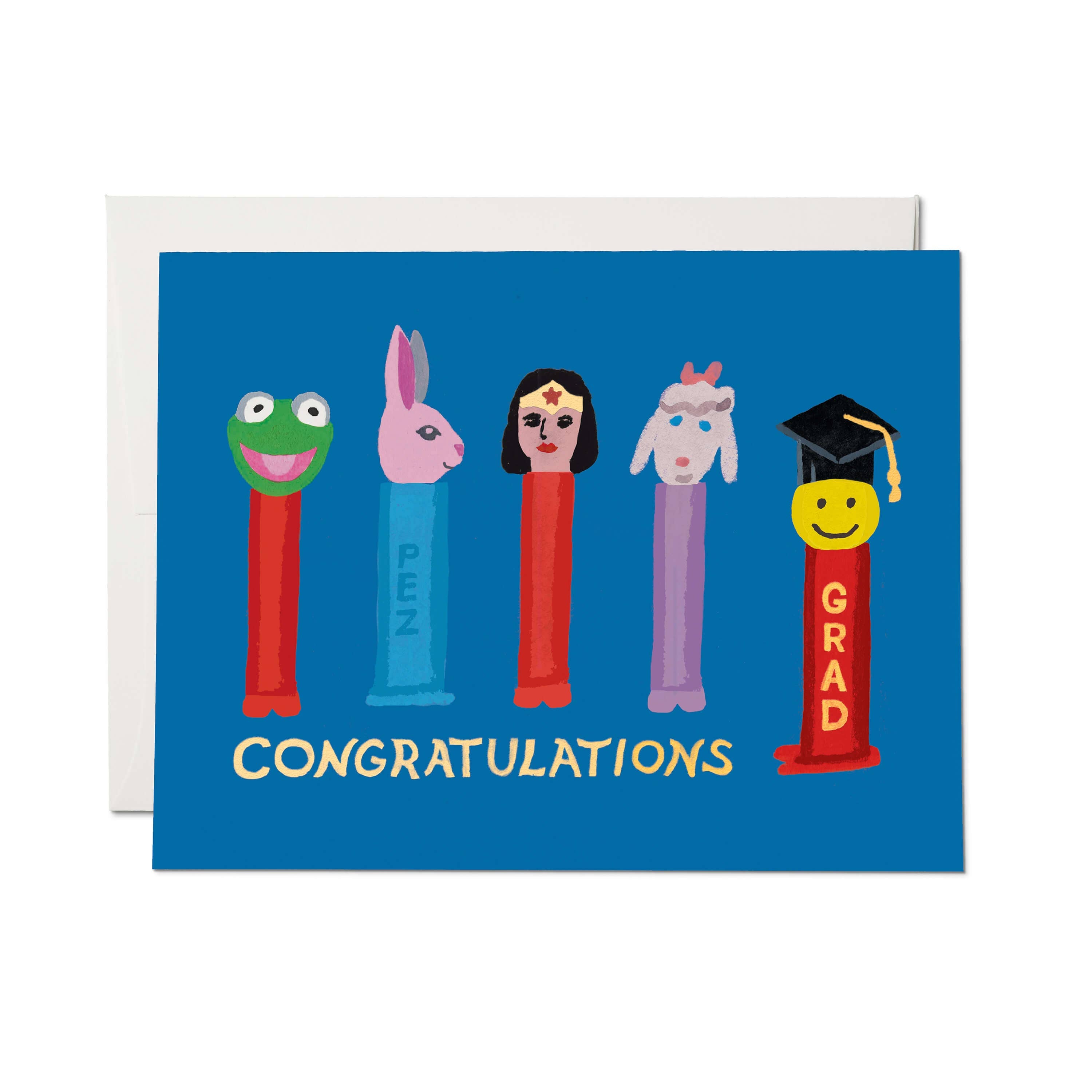 Red Cap Cards - Happy Grad greeting card