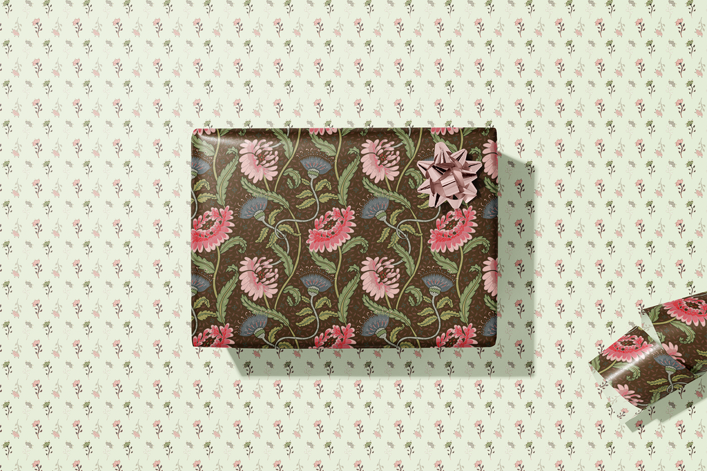re:mused studio - Thistle Mum Gift Wrap Sheet – Double Sided