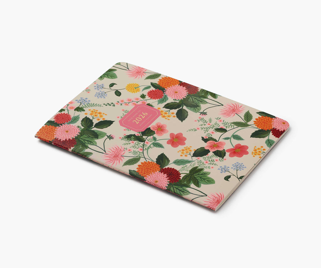Rifle Paper Co. - 2026 Dahlia 12-Month Appointment Notebook