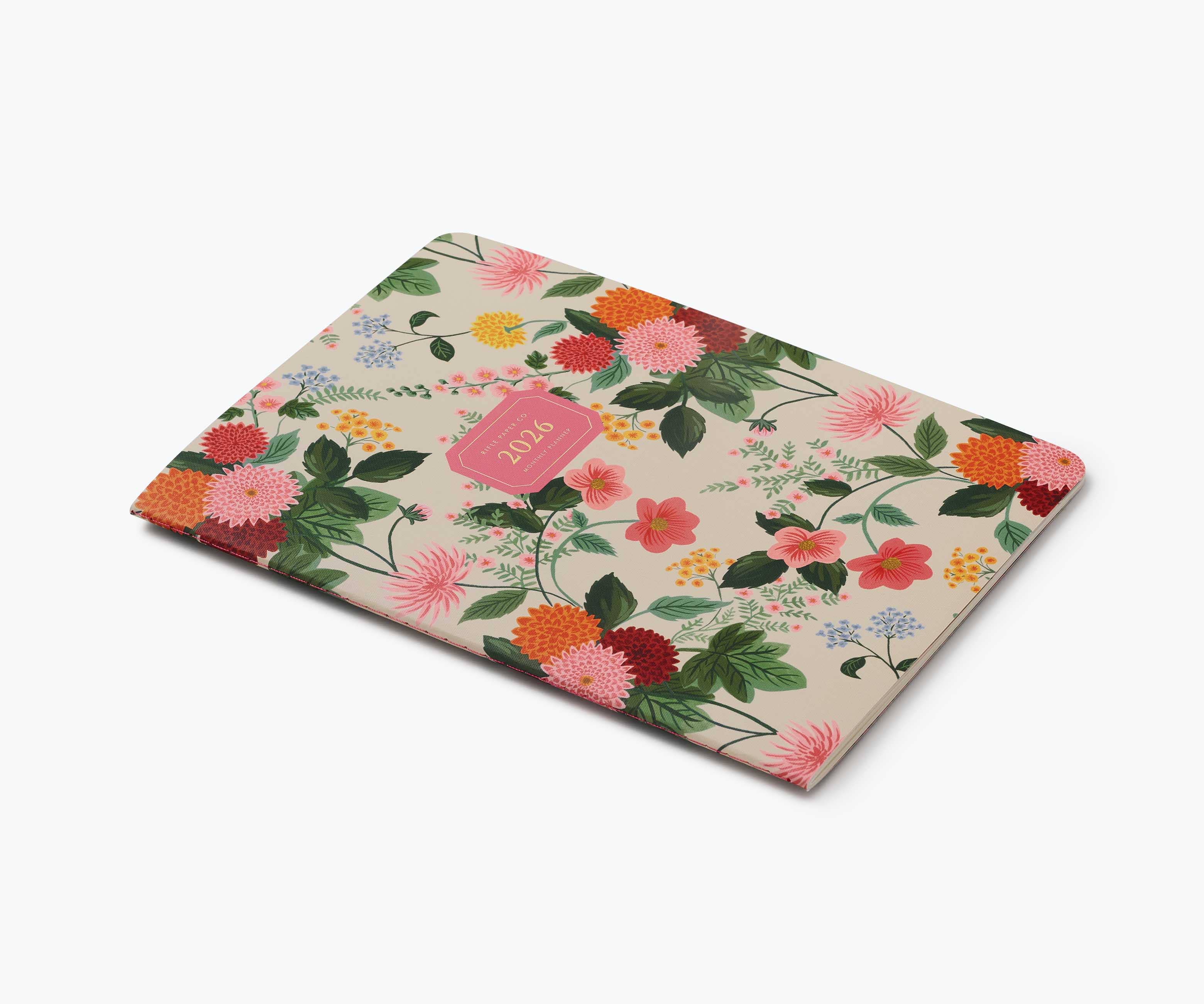 Rifle Paper Co. - 2026 Dahlia 12-Month Appointment Notebook