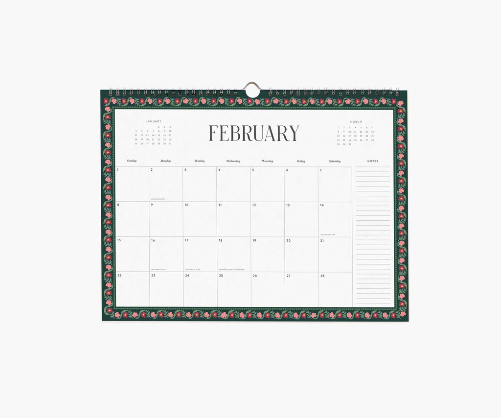Rifle Paper Co. - 2026 Wildwood Appointment Calendar