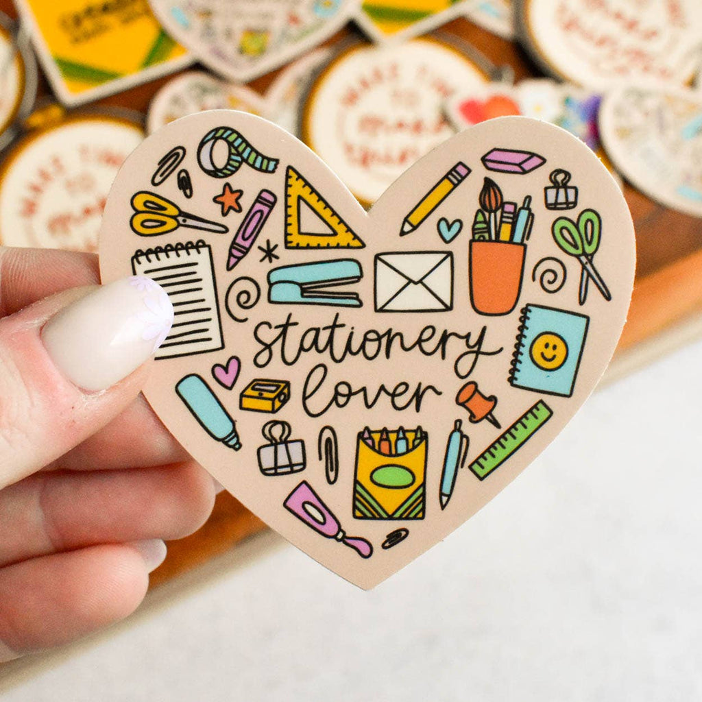 Kyn You Believe It - Stationery Lover Vinyl Sticker