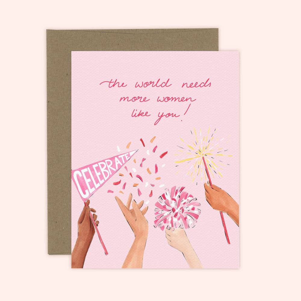 Almeida Illustrations - Women's Celebration Card | Women's Day
