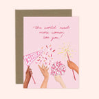 Almeida Illustrations - Women's Celebration Card | Women's Day