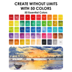 Grabie - Grabie All-In-One Premium Watercolor Set of 50
