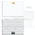 UncommonWares - Tent Watercolor Panel Note Cards