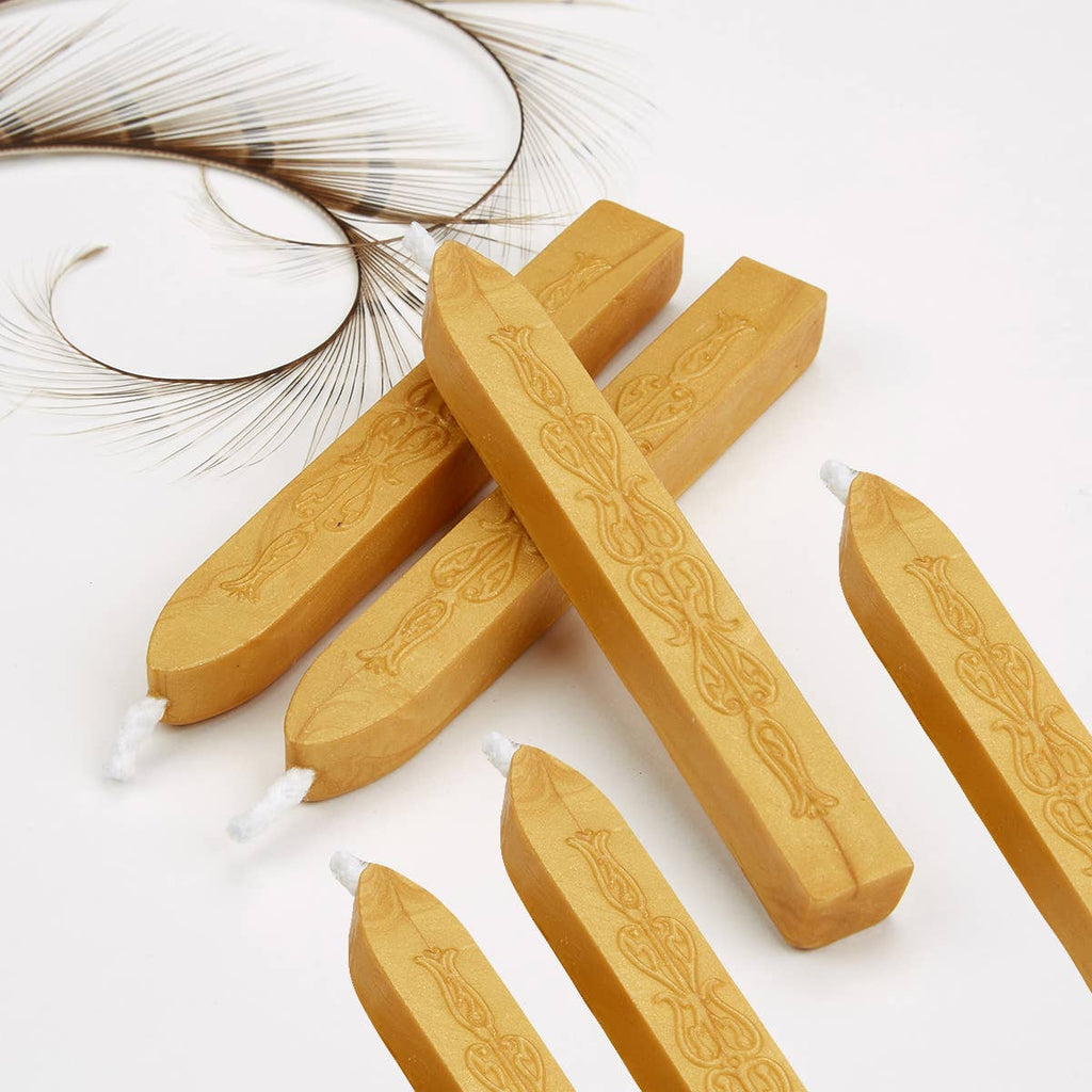 Freund Mayer & Co. - Orange Pearl, Sealing Wax Sticks