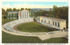Found Image Press - Postcard VA-86 Amphitheater, University of Virginia, Charlottesville