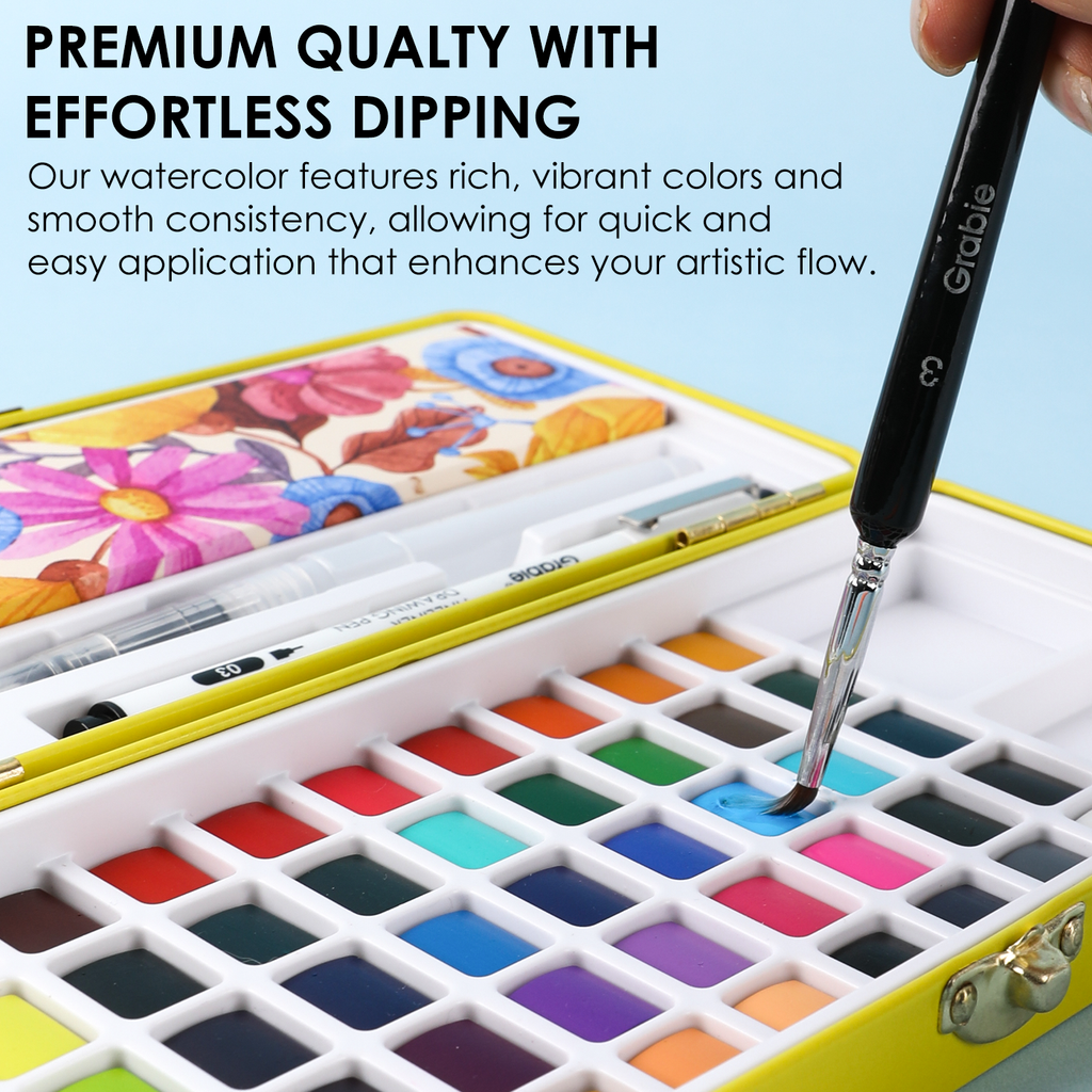 Grabie - Grabie All-In-One Premium Watercolor Set of 50