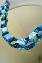 East End Press - BLUE & YELLOW PAPER CHAIN KIT