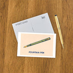 Found Image Press - Postcard of Fountain Pen