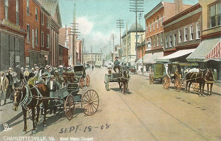 Found Image Press - Sticker VA-304 East Main Street, Charlottesville