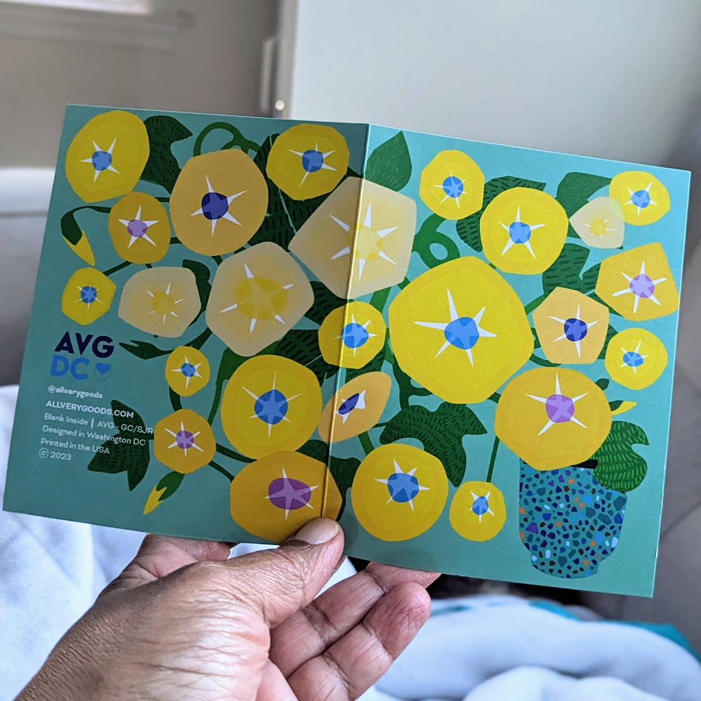All Very Goods - Greeting Card - Morning Glory