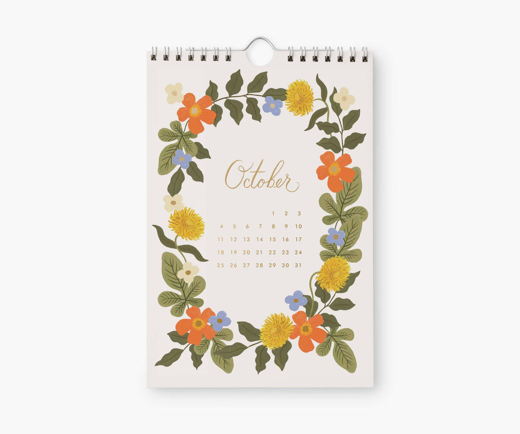 Rifle Paper Co. - 2026 Strawberry Fields Kitchen Calendar (6x9)