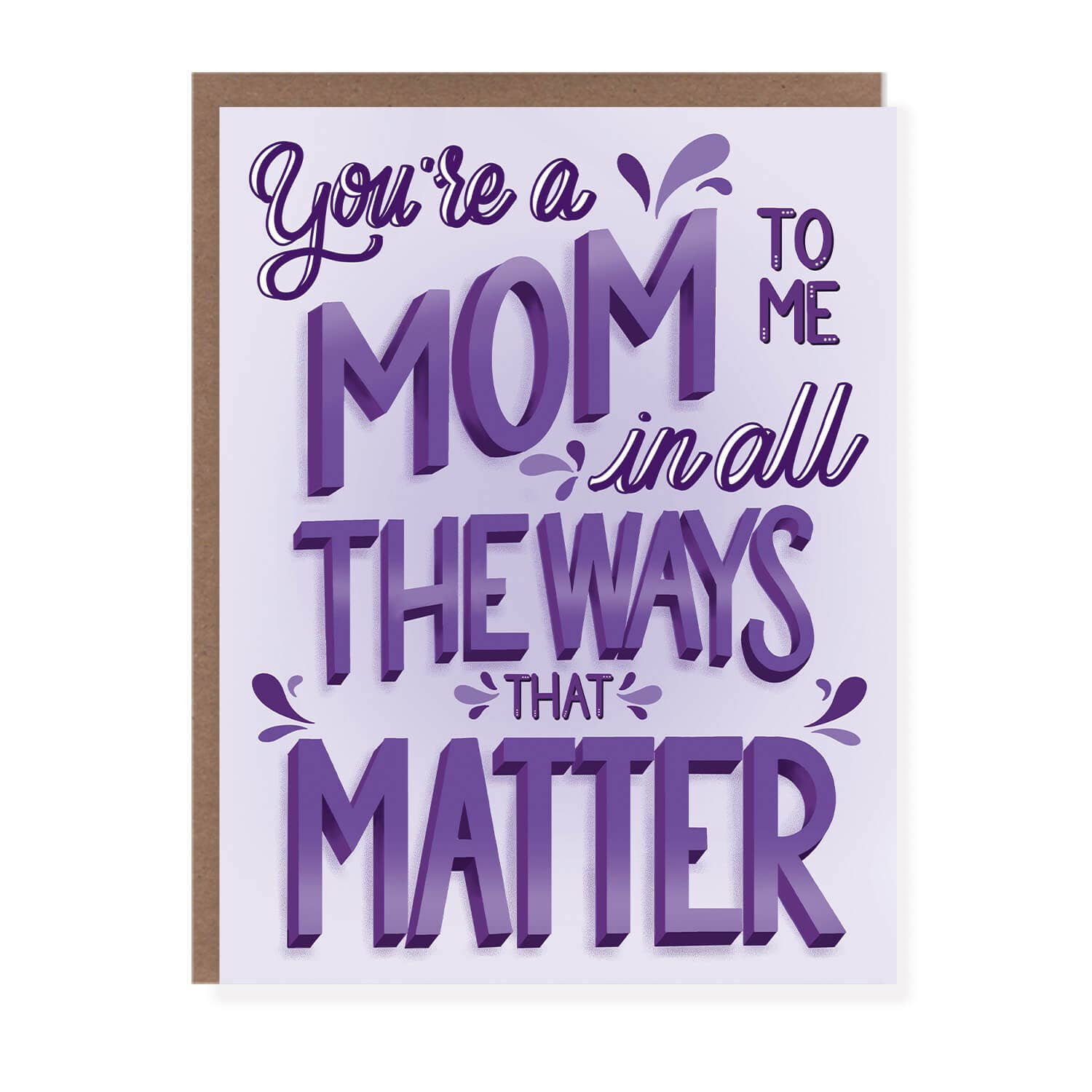 Morgan Swank Studio - Mom to Me | Alternative Mother's Day Card