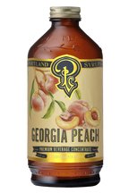 Portland Syrups - Georgia Peach Syrup 12oz - cocktail / mocktail / Coffee /Tea