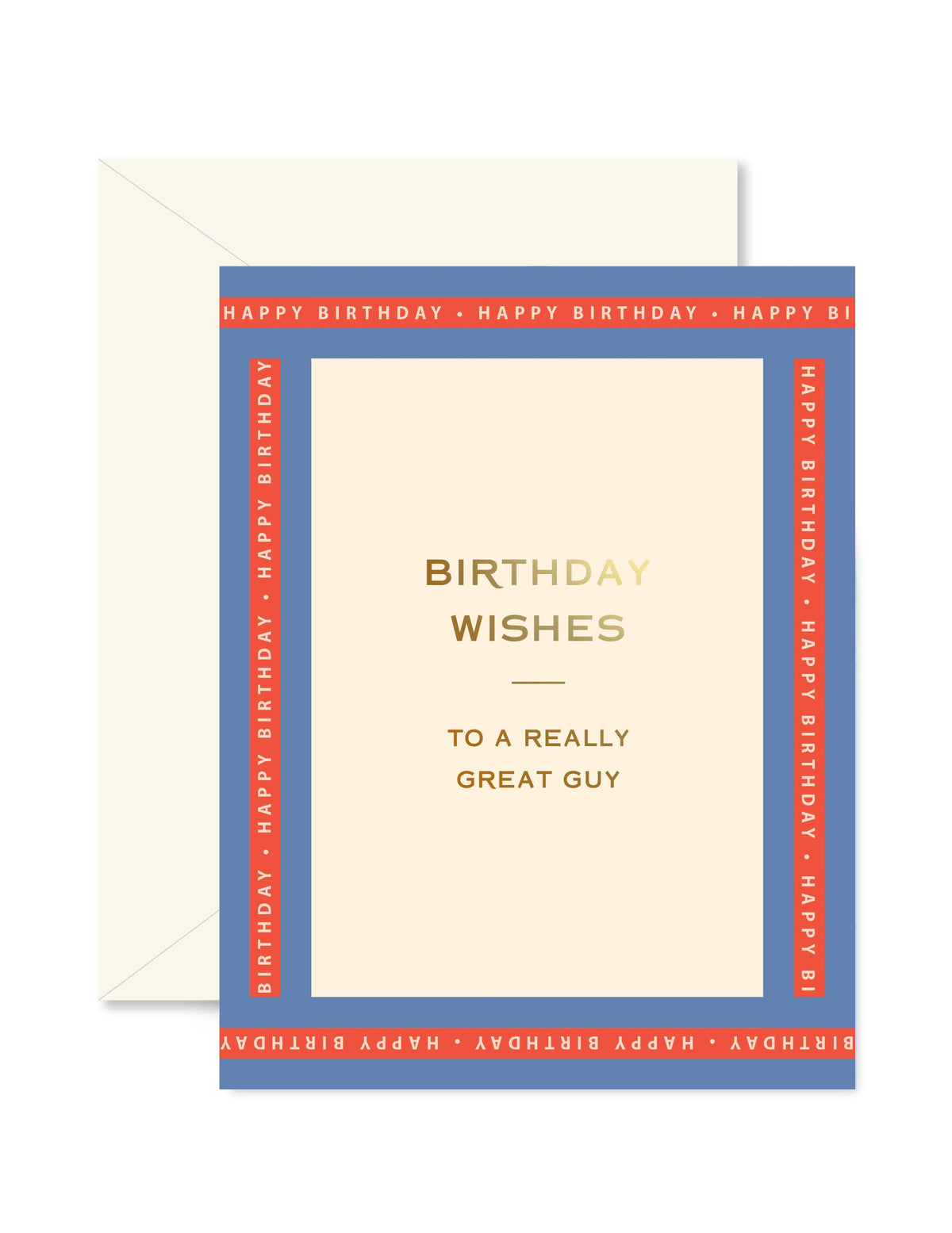 Ginger P. Designs - Really Great Guy Birthday Greeting Card