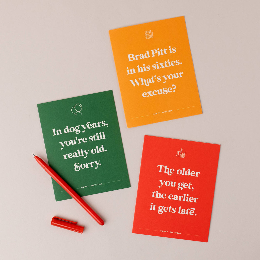 Paloma Paper Co. - Earlier it Gets Late | Funny Birthday Card
