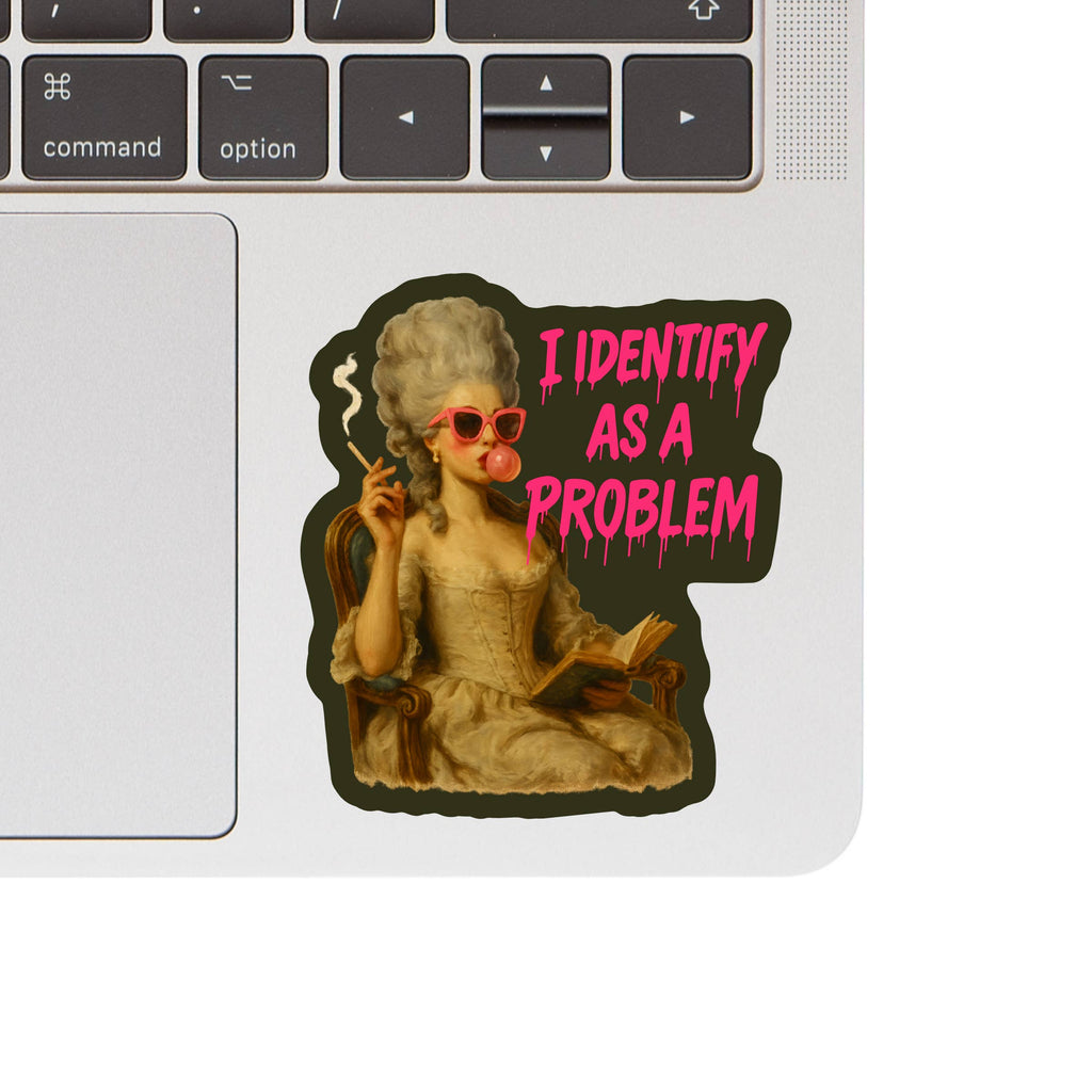 Juju and Moxie - Feminist Rights Funny Humor Book Vinyl Sticker