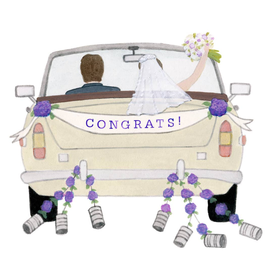 Dear Hancock - Congrats Wedding Car