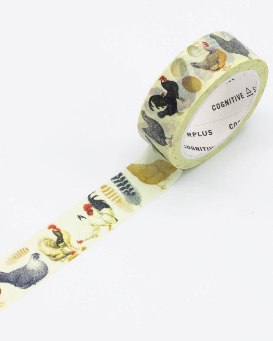 Cognitive Surplus - Hens & Chickens Washi Tape