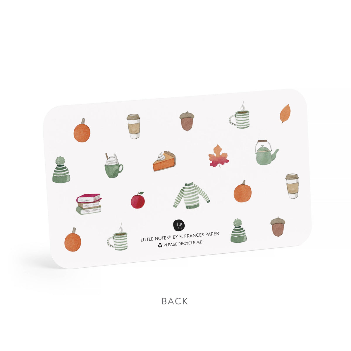 E. Frances Paper - Crisp & Cozy Little Notes® | Fall & Autumn Mini Notecards