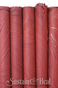 Sustain & Heal - Brick Red Marble Sheet #24